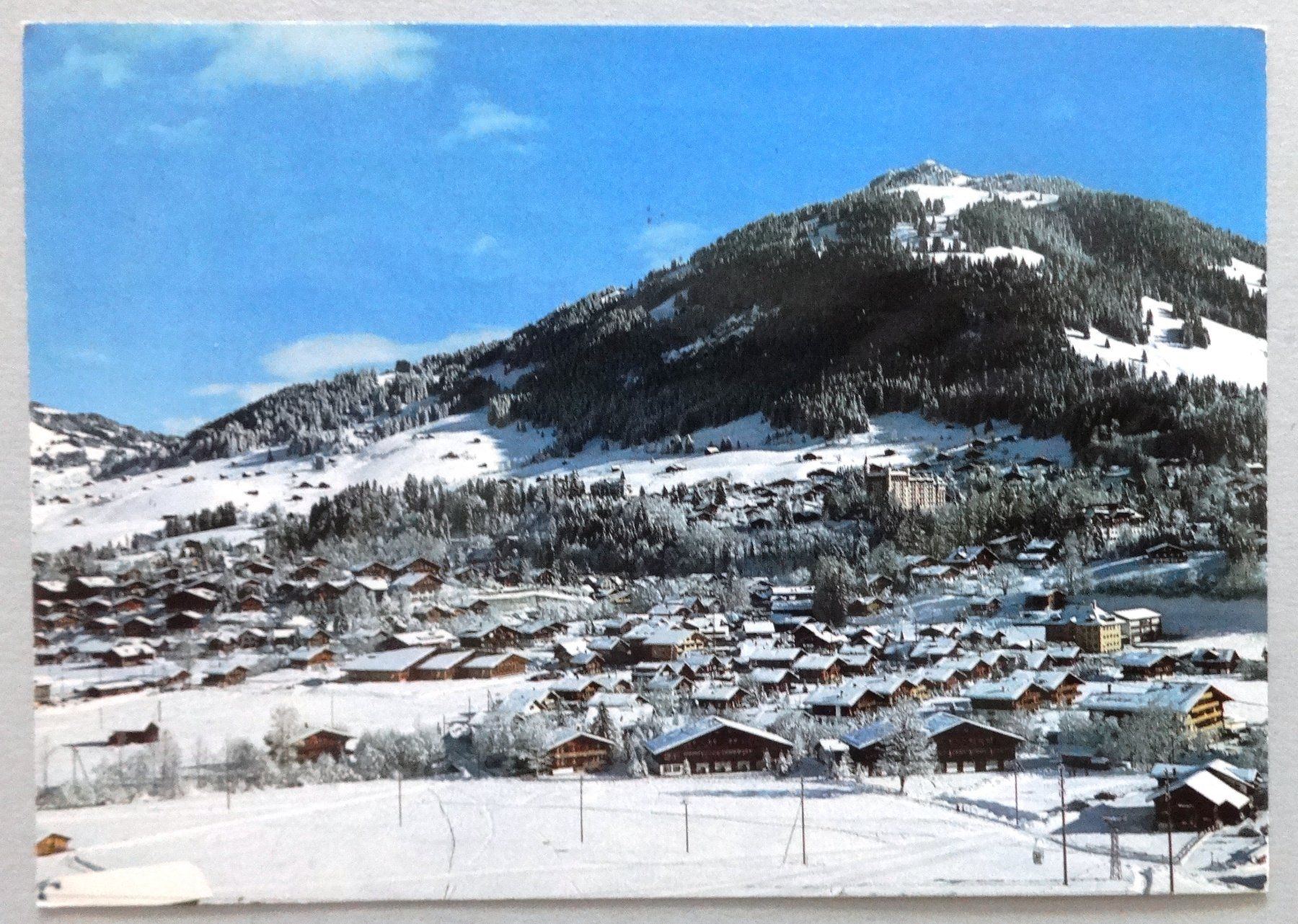Cartoline postali: Gstaad (mit Hornberg) – Usato da Fétigny venduto da Billy2miny