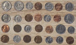 Münzsammlung !!! Dolar EEUU
