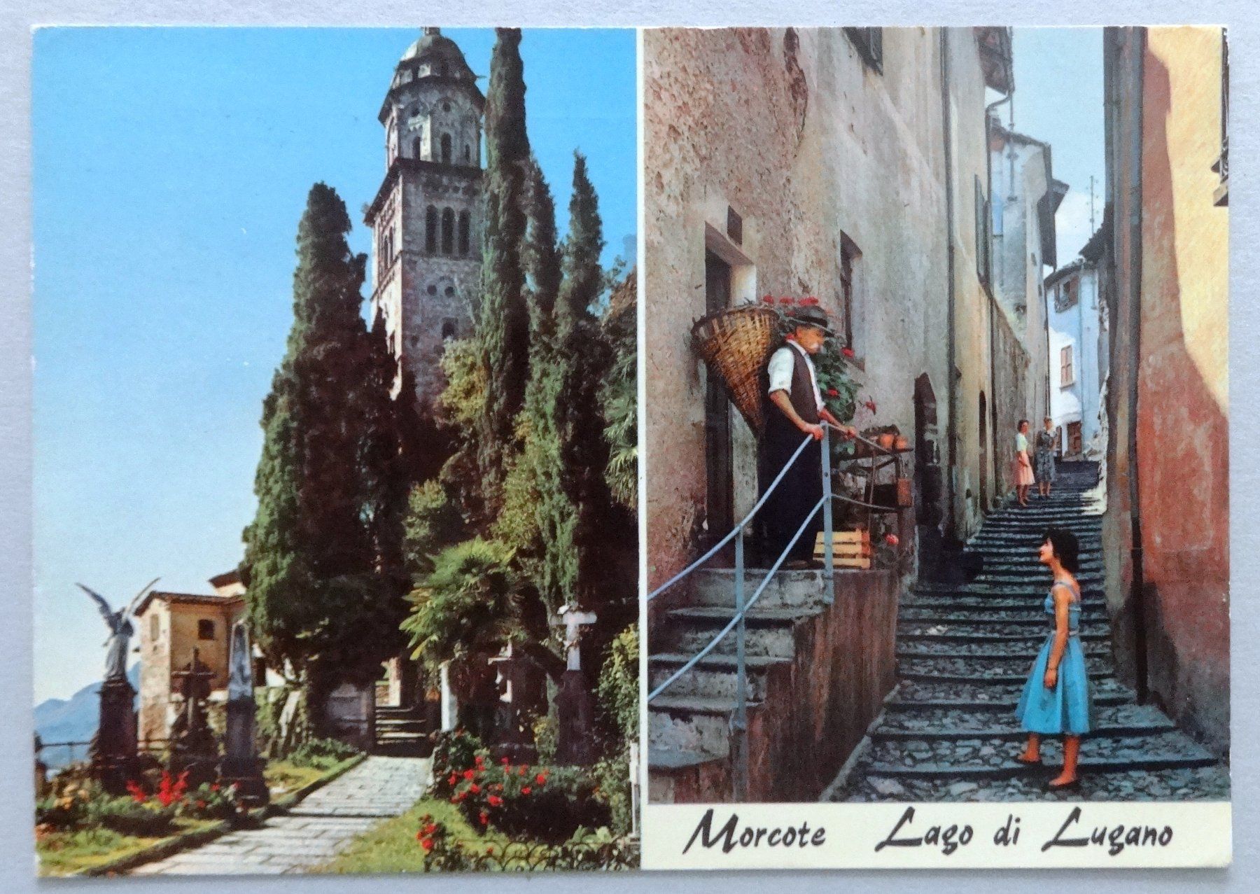 Cartoline postali: Morcote - Lago di Lugano – Difettoso da Fétigny venduto da Billy2miny