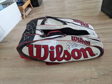 Sacoche de tennis Wilson + raquette Artengo