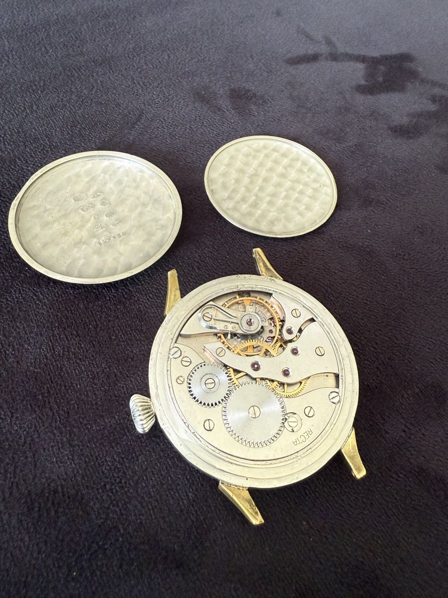 Recta Uhren: Montre WW2 RECTA 50mm – Gebraucht aus Cottens FR von Samousse 3