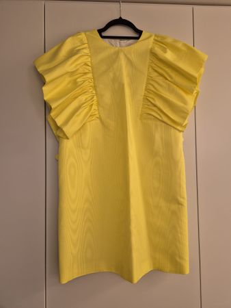 MSGM Mini Kleid, gelb, Grösse 40 (IT)