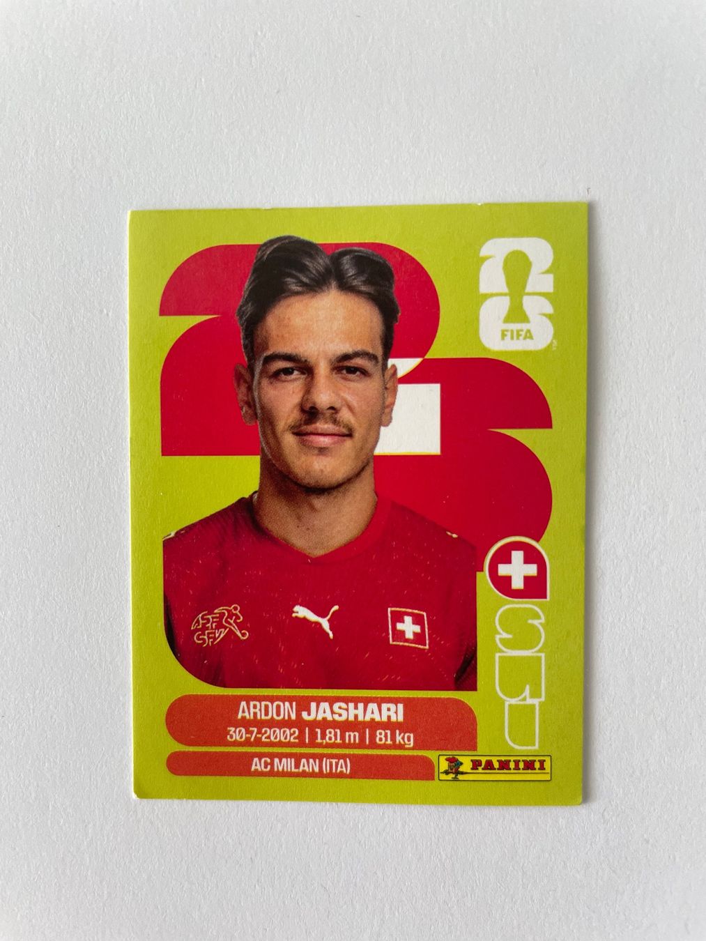 Panini Cartes à collectionner: Panini WC 2026 SUI 14 Jashari – Neuf avec emballage d'origine à Aesch ZH par lawas