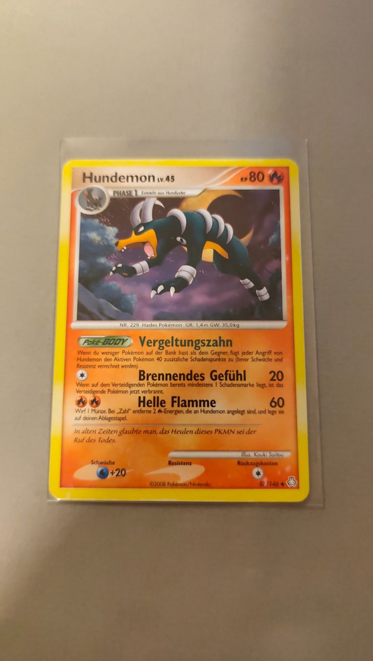 Pokémon Carte collezionabili: Hundemon LV.45 / Houndoom - Erwachte Legenden – Usato da Kehrsatz venduto da Riyouu 2
