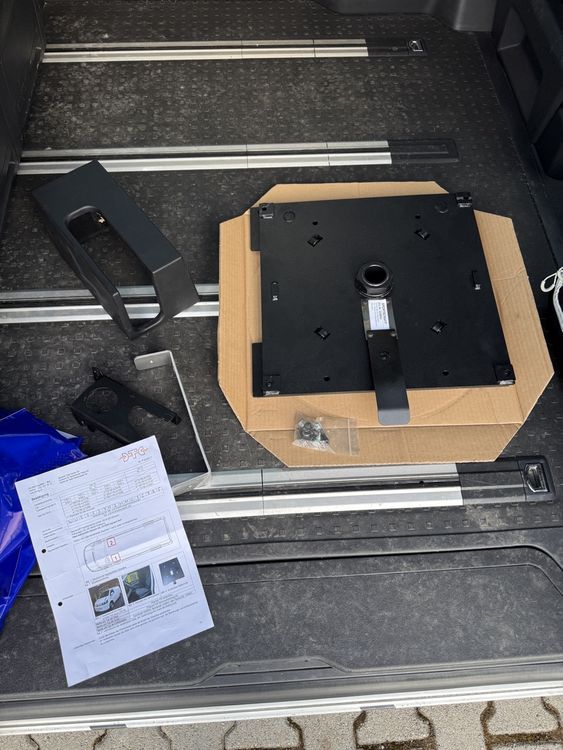 Drehkonsole Für VW T5/T6 - 360° Drehbarer Sitz Ohne Bohren