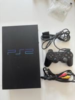 Console Playstation 2 avec manette et câbles