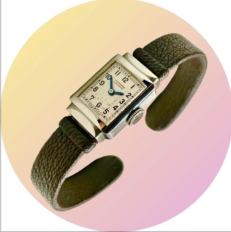 Orologi: Schäffer Swiss Vintage Uhr – Usato da lyss venduto da Uhrenparadies 1