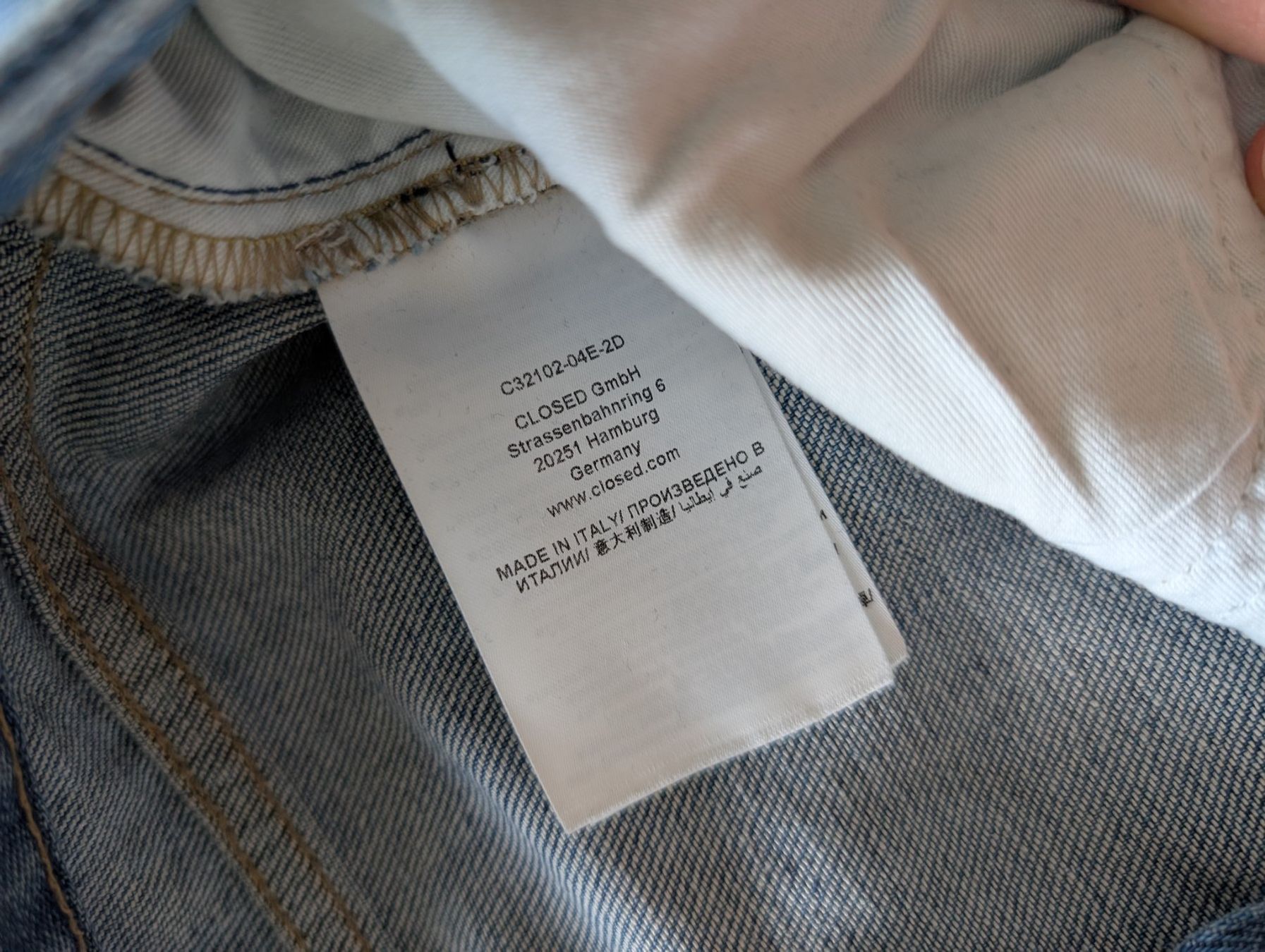 Closed Jeans: Closed Unity Slim Jeans, blau, Grösse 32 – Usato da Eschenbach LU venduto da HerbRM 6