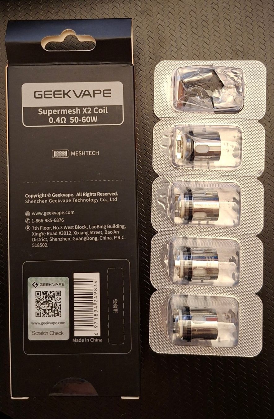 Voopoo Altri Prodotti per fumatori: Geekvape Supermesh X2 Coils & Voopoo Uforce-L Tank Bundle – Nuovo e nell'imballaggio originale da Luzern venduto da xem_g8vs 6