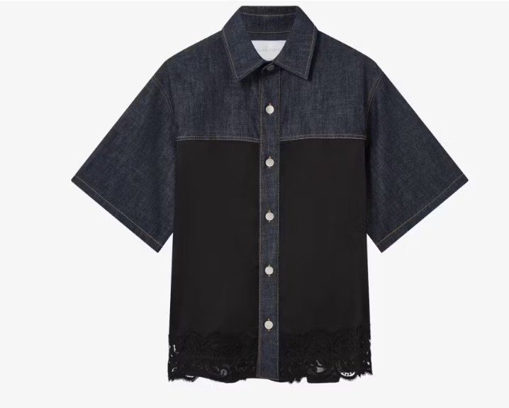 Chemisiers: STELLA MCCARTNEY Jeansbluse navy – D'occasion à Meilen par Antete
