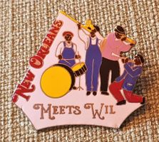 M051 - Pin Musik New Orleans Meet Wil