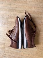 Turnschuh, Sneaker, Leder, braun, Grösse 41
