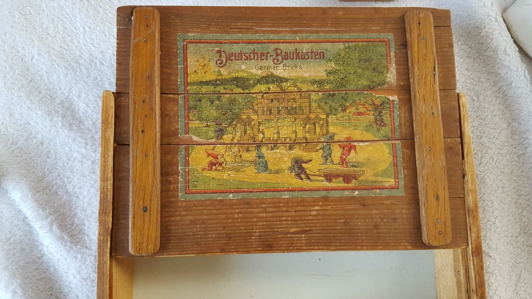 Kit di costruzioni: Deutscher Baukasten, German Bricks, Holz – Usato da Schönengrund venduto da Liane63