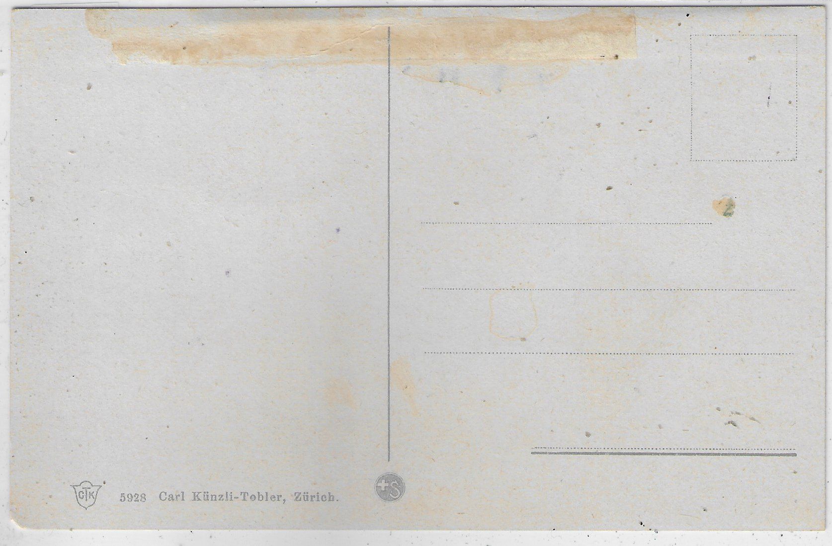 Cartoline postali: Schaffhausen - Generalansicht mit Dampfer - Litho – Usato da Ettingen venduto da Kartenplanet 1