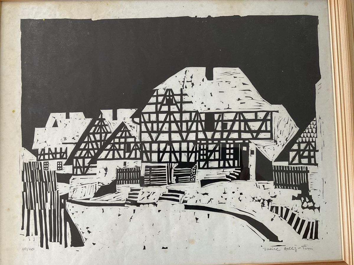 Posters & Illustrations: Bild Riegelhaus – D'occasion à Bülach par Berimbau0 1