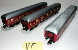 VF) Trix Express 3x DSG Schlaf-Wagen