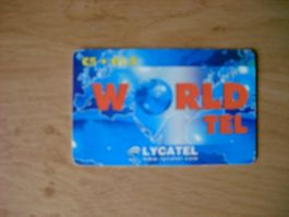 Prepaid Karte World Tel LYCATEL C 5