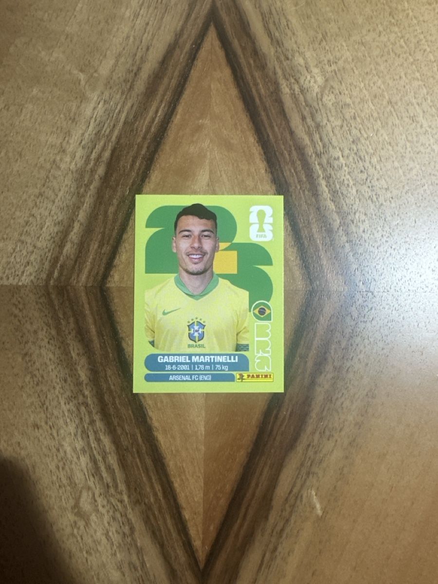 Panini Carte collezionabili: Panini WM 2026 Martinelli BRA 18 – Nuovo (secondo la descrizione) da Lachen venduto da man_6692