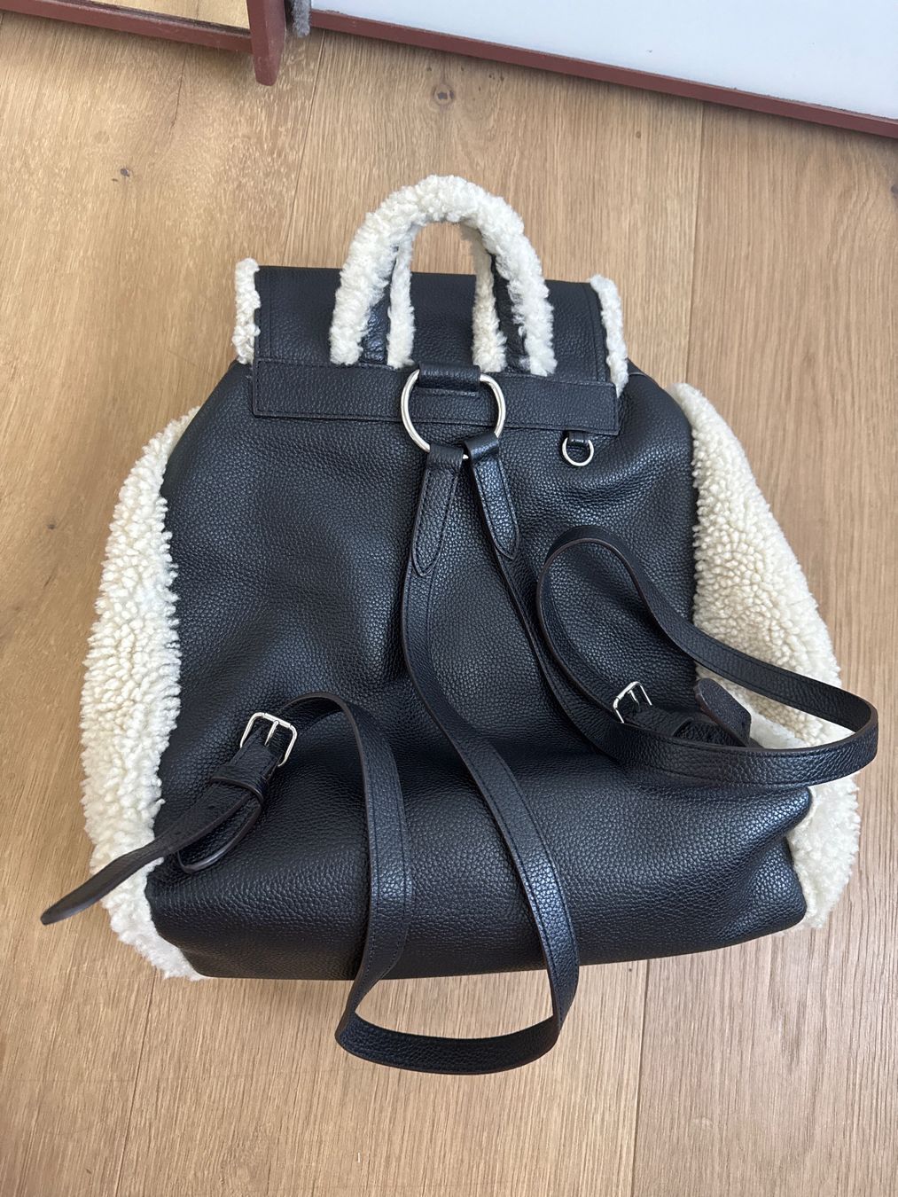 Coach Rucksäcke: Coach Rucksack Shearling Leder schwarz neuwertig – Neu (gemäss Beschreibung) aus Triesen von KiSc1 1