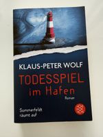 Klaus-Peter Wolf - TODESSSPIEL im Hafen, Roman, TOP! 