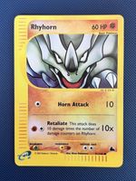 Rhyhorn 91/144 Reverse Holo Pokemon Skyridge 