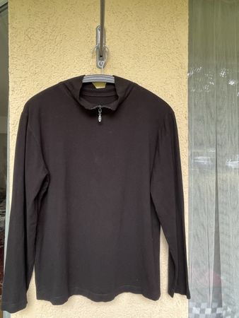 Schwarzes Langarmshirt Gr. M