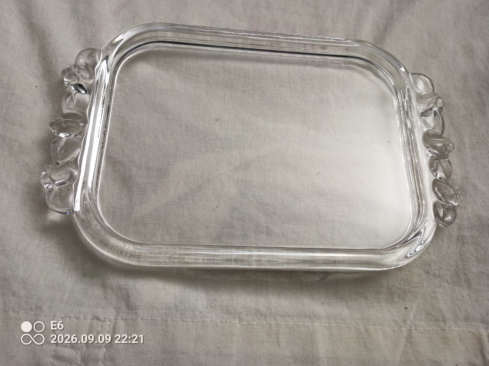 Piatti di portata: Butterplatte aus Glas – Usato da Zürich venduto da Mitzi6 1
