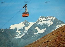 SAAS-FEE Luftseilbahn Felskinn