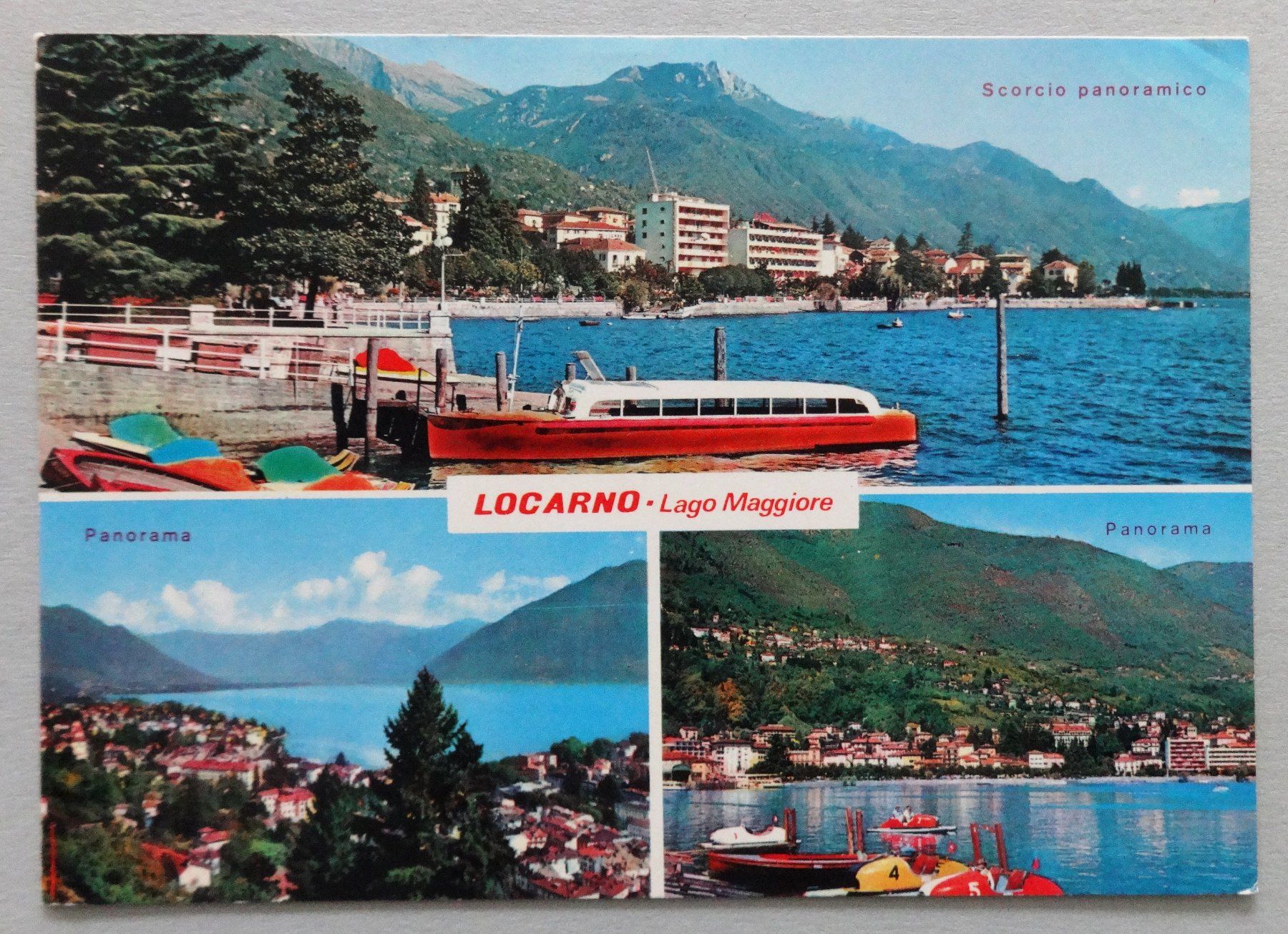 Cartes postales: Locarno - Lago Maggiore – D'occasion à Fétigny par Billy2miny