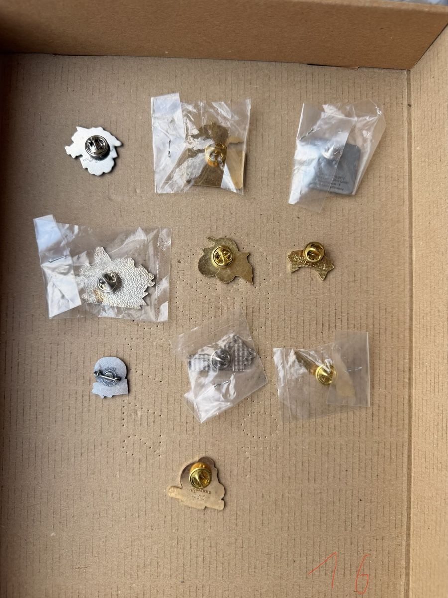 Placchette & Badge: Pin Set 16 - 10 Stück – Usato da st. gallen venduto da nerio450 1