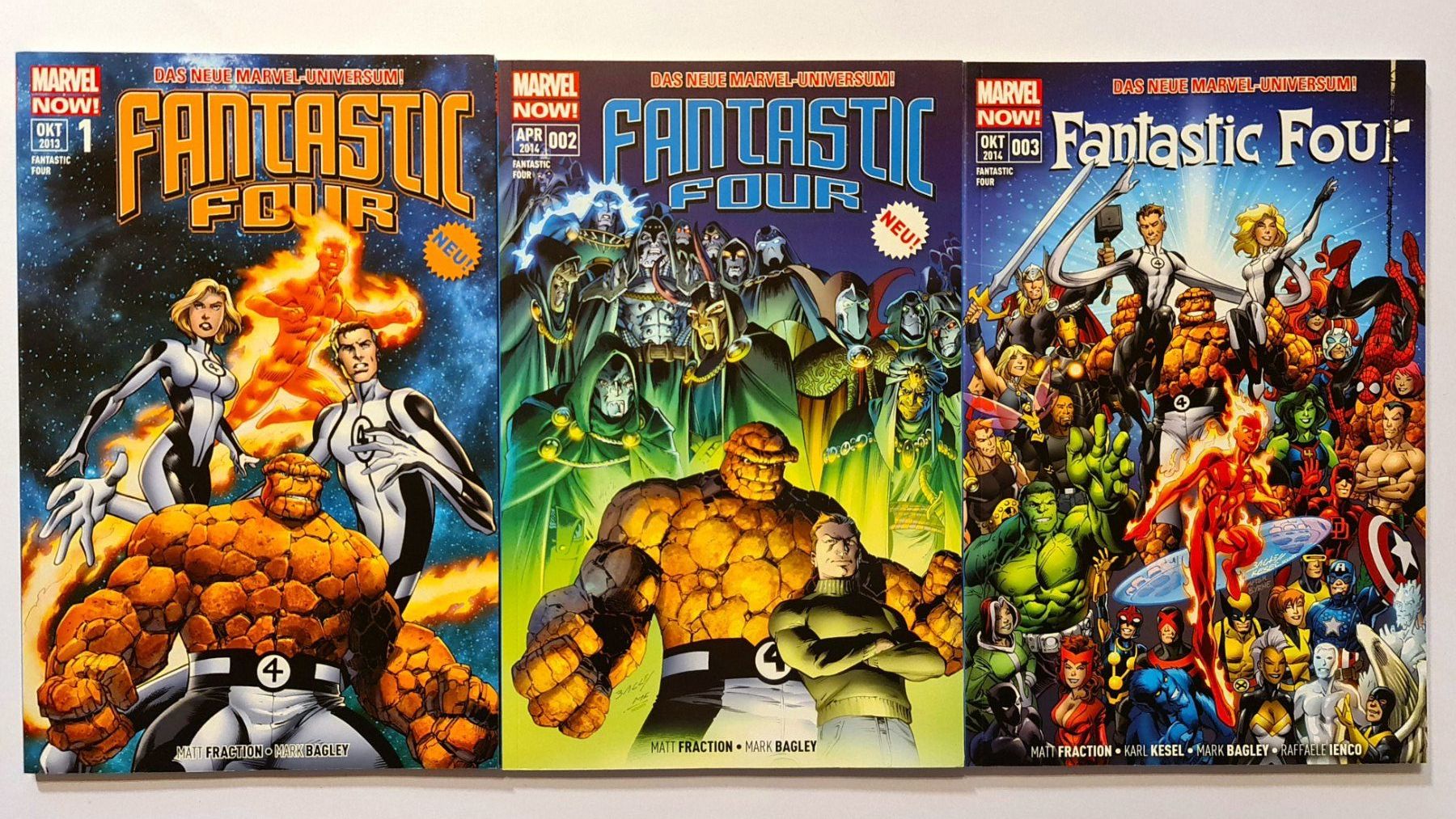 Fumetti: Fantastic Four Comic Hefte 1-3, Marvel – Nuovo (secondo la descrizione) da Aesch BL venduto da pri_fp8t