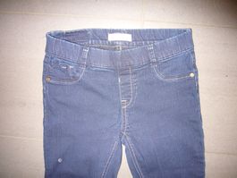 Jeans- Leggins, Gr.34, dunkelblau