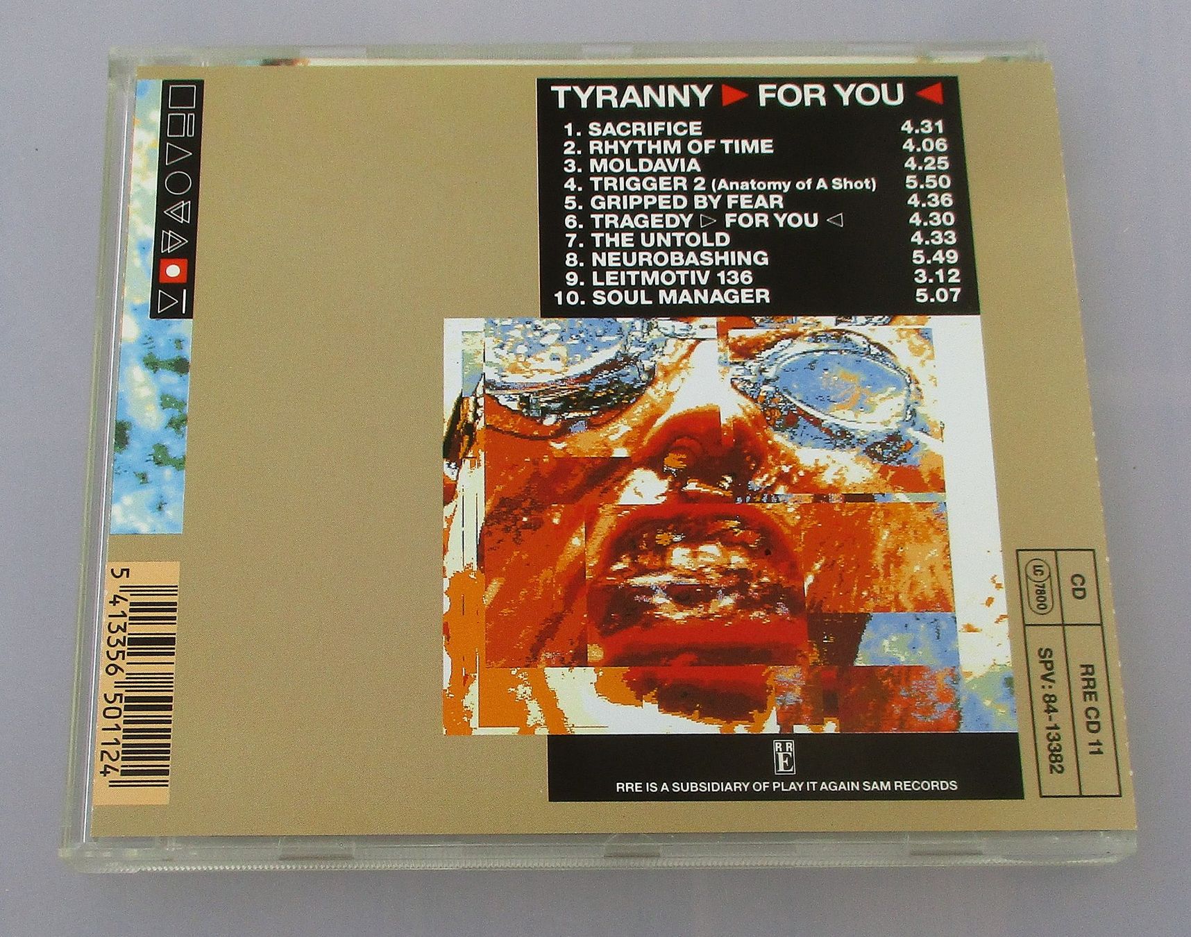 CD: FRONT 242 - Tyranny For You – Usato da Wattwil venduto da Muriel11 1