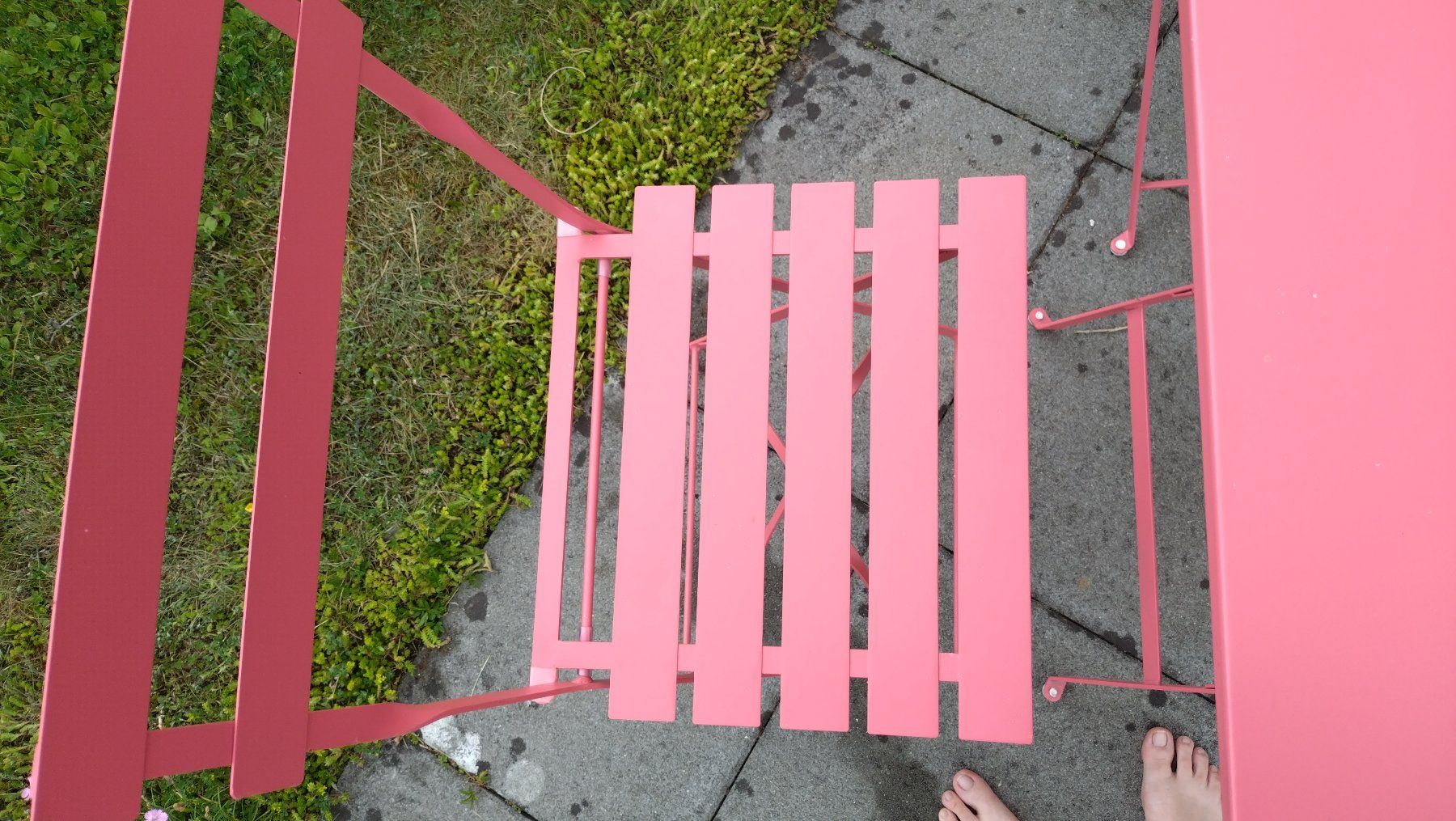 Ikea Tischset: Pink Tisch mit zwei Klappstühlen – Neu (gemäss Beschreibung) aus Erlenbach ZH von ultraSale 2