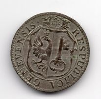(1170) Schweiz, Genf, 3 Sols 1791, Top stgl