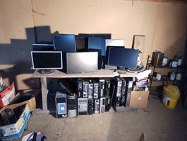 1stk PC  HP frisch instaliert Windows10 proffessionel 64 bit
