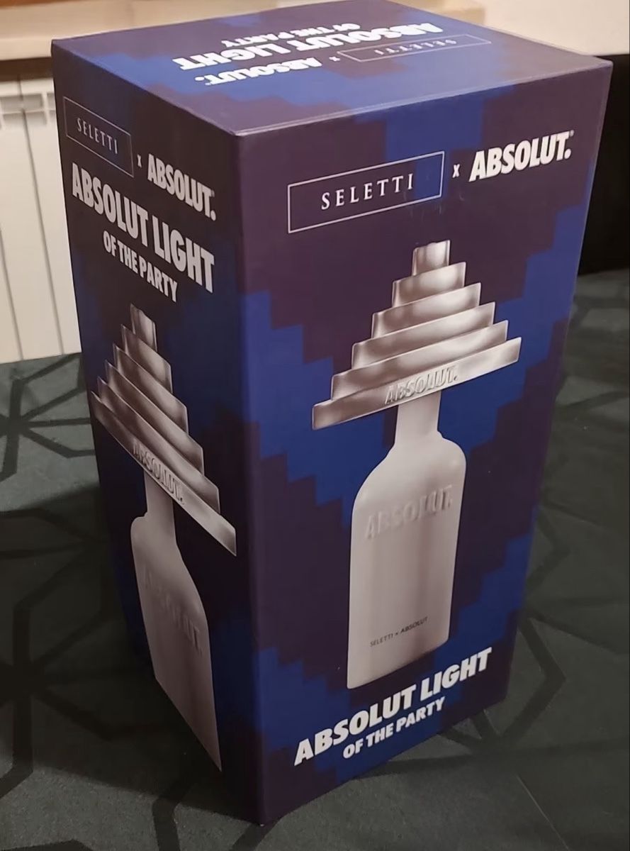 Seletti Lampade: Lampe design Seletti x Absolut – Nuovo e nell'imballaggio originale da Clarens venduto da alek11 3