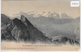 Das Nünalphorn und die Berneralpen von
