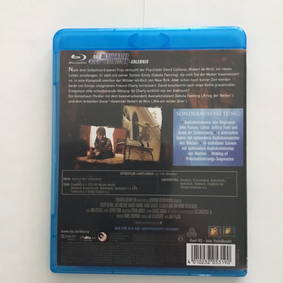 Tutti i DVDs: Hide And Seek Blu Ray – Nuovo (secondo la descrizione) da Blauen venduto da berlingo65 1