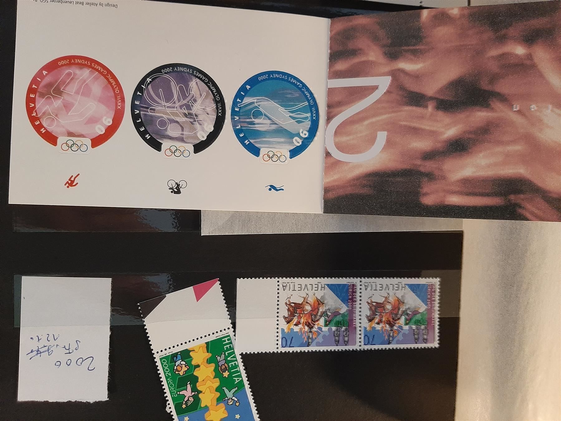 Tous les timbres: 2000 Diverse Briefmarken  Postfrisch – Neuf (Voir description) à Affoltern am Albis par Andrezc 1