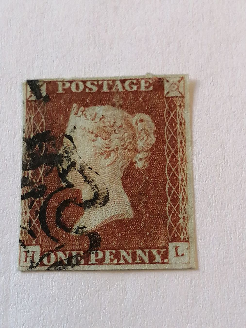 Tous les timbres: One Penny Red 1841, Platte 23 – D'occasion à Happerswil par tschergi
