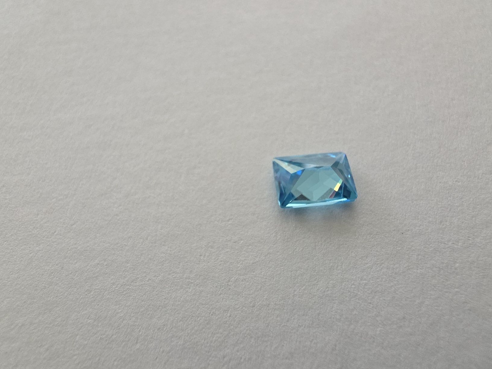 Minerali & Pietre curative: Aquamarin geschliffen 9x6mm. – Nuovo e nell'imballaggio originale da Menziken venduto da Mirager 6