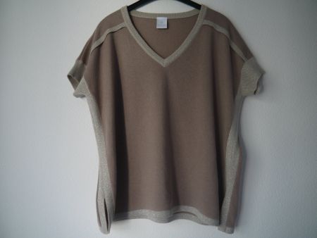 MADELEINE Pullover aus Kaschmir Gr.36/38 gross geschnitten