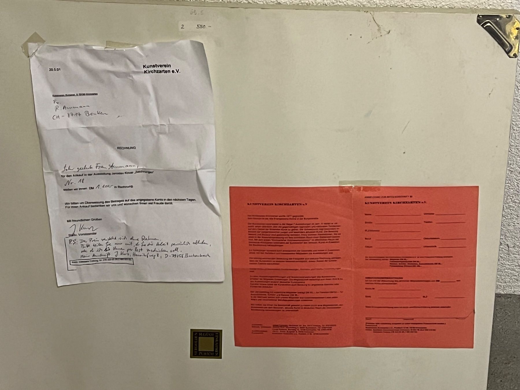 Foto & Immagini: Gemälde J. Kovar 2000 Abstrakt, gerahmt – Usato da Benken SG venduto da wingwinj 2