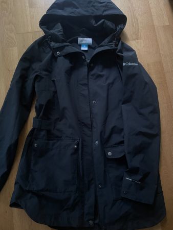 Columbia Regenparka schwarz G.M wie neu!