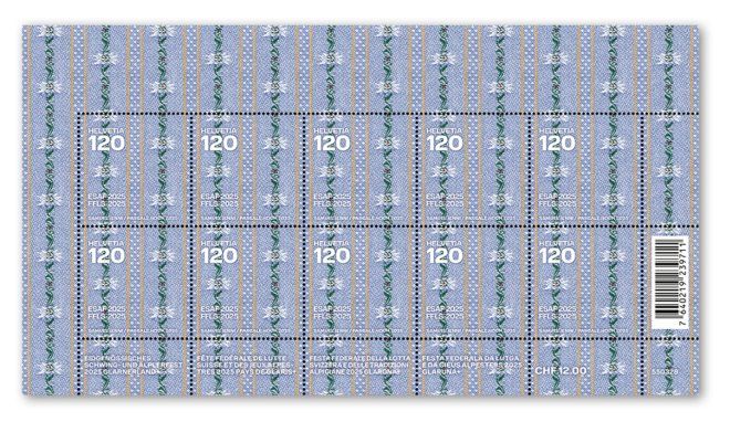 Tutti i francobolli: Briefmarke Schwing- und Älplerfest 1.20 CHF Set – Nuovo (secondo la descrizione) da Zürich venduto da Good_old_days