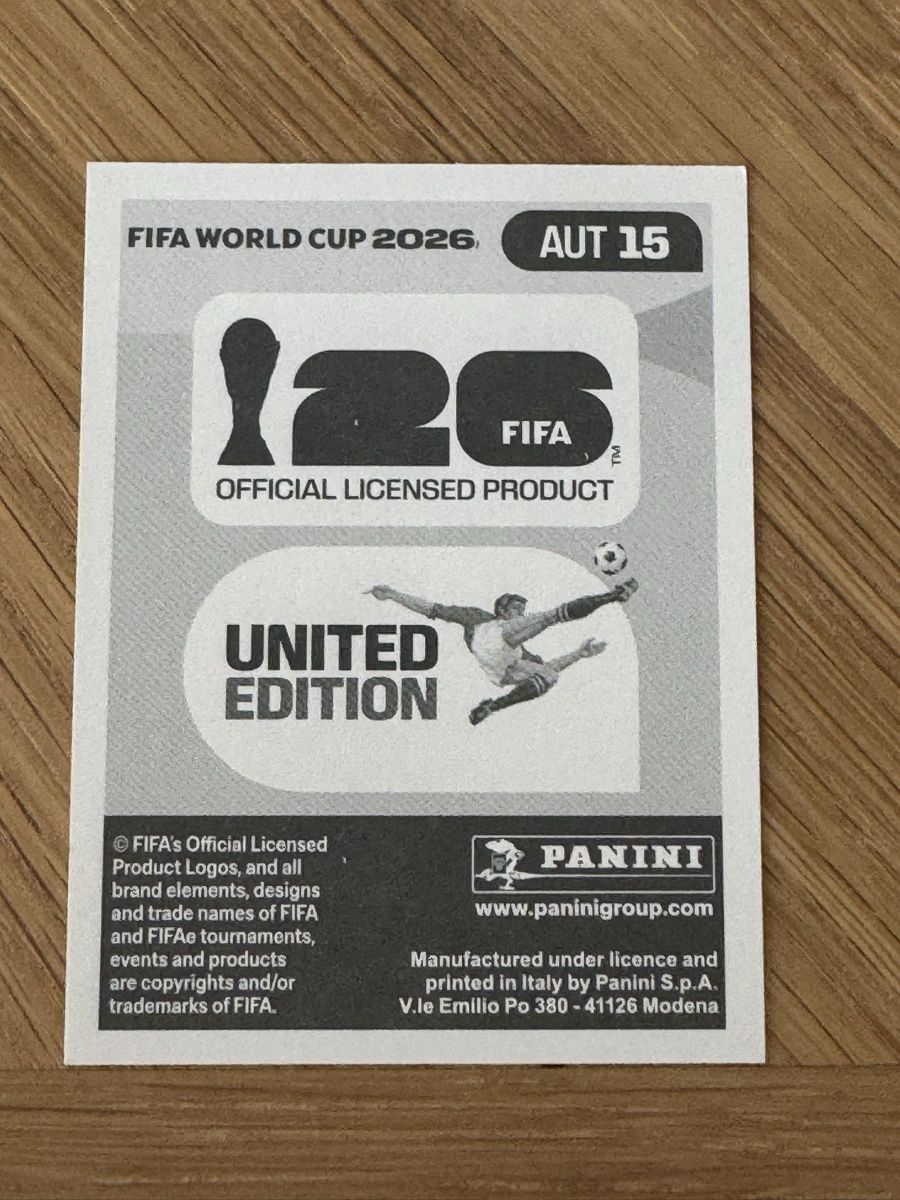 Panini Carte collezionabili: Panini 2026 AUT 15 – Nuovo (secondo la descrizione) da Grand-Lancy venduto da cyr_n5ky 1