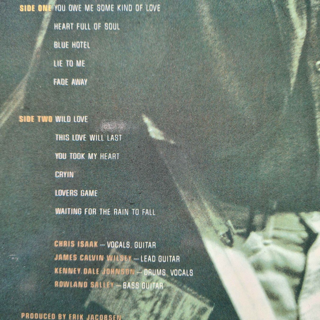 Dischi in vinile: LP - Chris Isaak - Blue Hotel – Usato da Basel venduto da Solarbebop 2