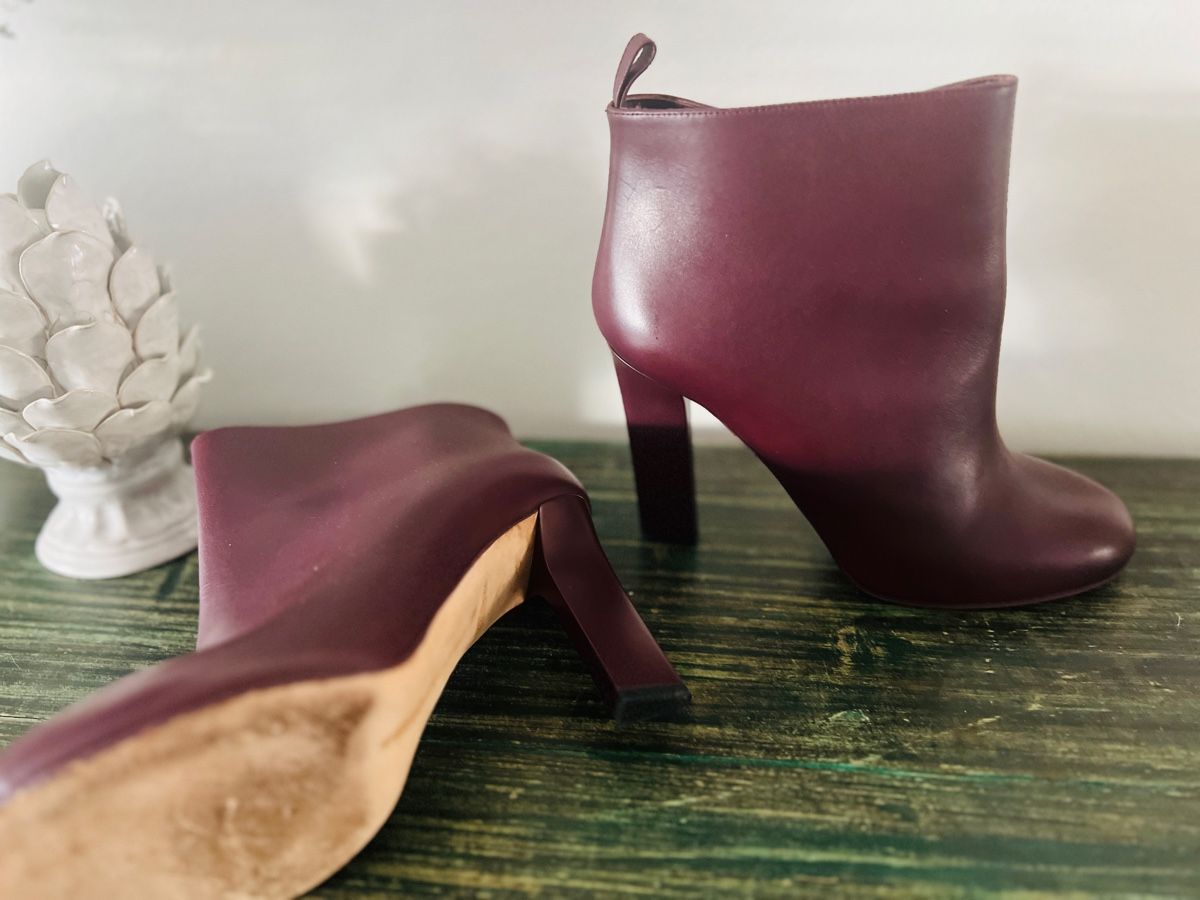 Victoria Beckham Scarpe da donna: Bottines Victoria Beckham bordeaux T.40 – Usato da Nyon venduto da ikel78 2