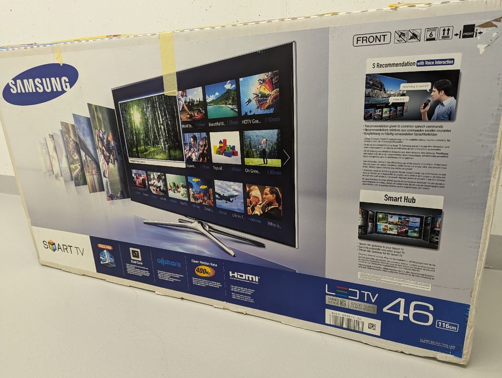 Samsung Smart TV 46 Zoll (116cm) UE46F6500 (Gebraucht) in ...